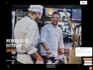 Werken bij website - Boterlap Groep