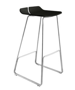 Lapalma Link – Mat Chrome Frame – Houten Zitting