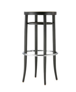 Thonet 204 RH - Beuken Gebeitst - Gevlochten Rieten Zitting