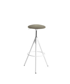 Lapalma Wil – Wit Gepoedercoat Frame – Soft Lederen Zitting