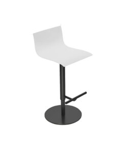 Lapalma Thin – Zwart Gepoedercoat Frame – Wit Lak