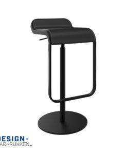 Lapalma Lem - Zwart Gepoedercoat Frame - Lederen Zitting