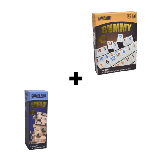 Combi Set Tumblin' Tower / Rummy