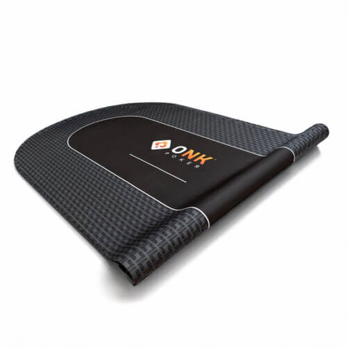 pokermat zwart