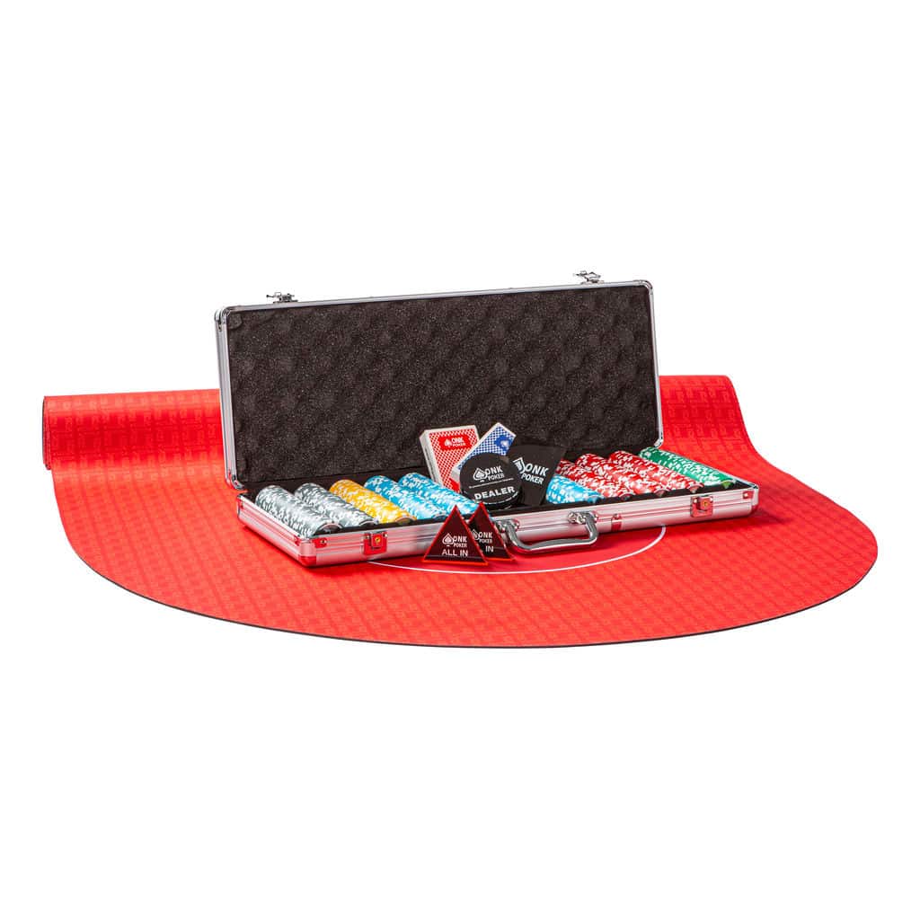 Poker set - 500 chips - ABS Cashgame - Poker mat