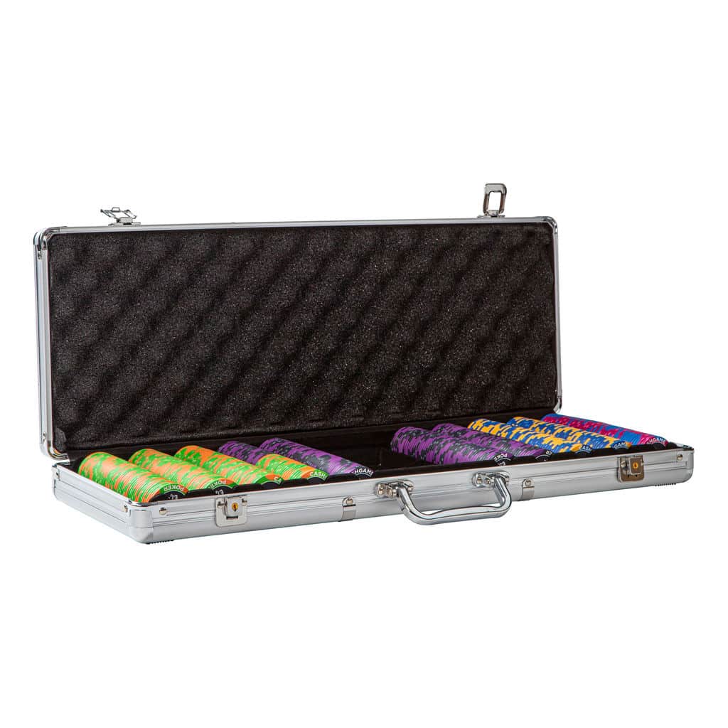 Poker set - 500 chips - Ceramic