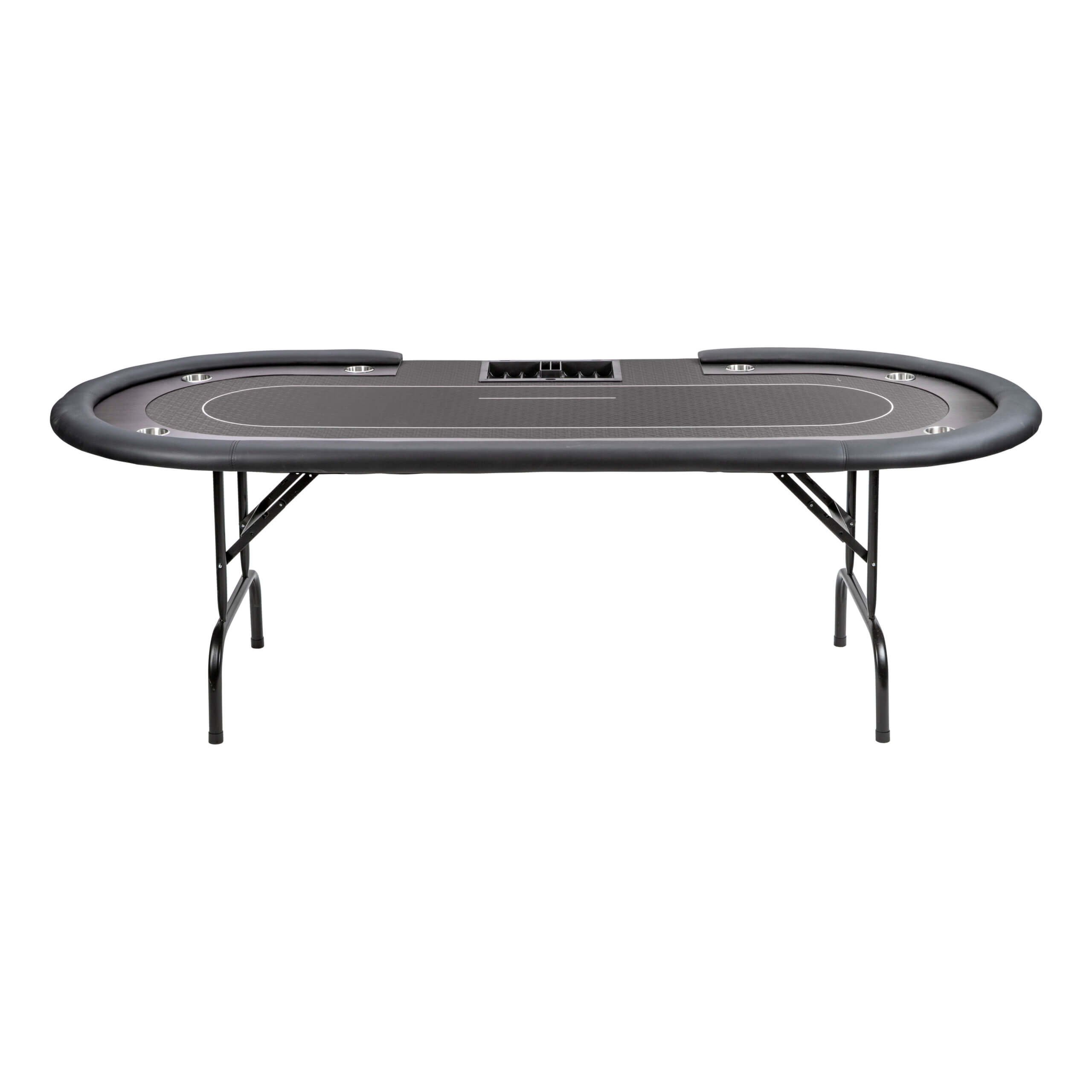 Poker table - foldable - black cashgame