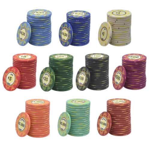 Poker chips - Ceramic - Macau