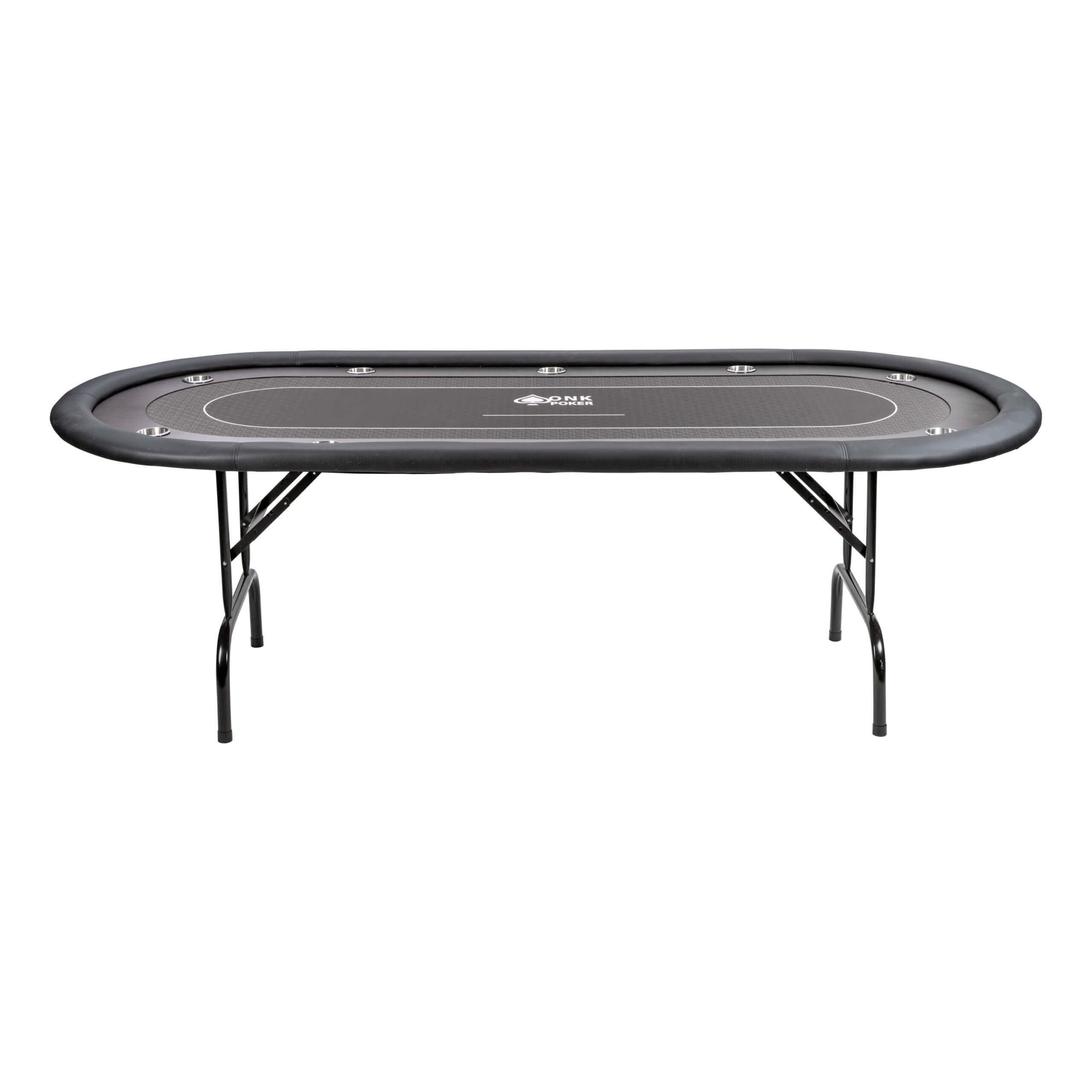 Poker table - folding - tournament - black