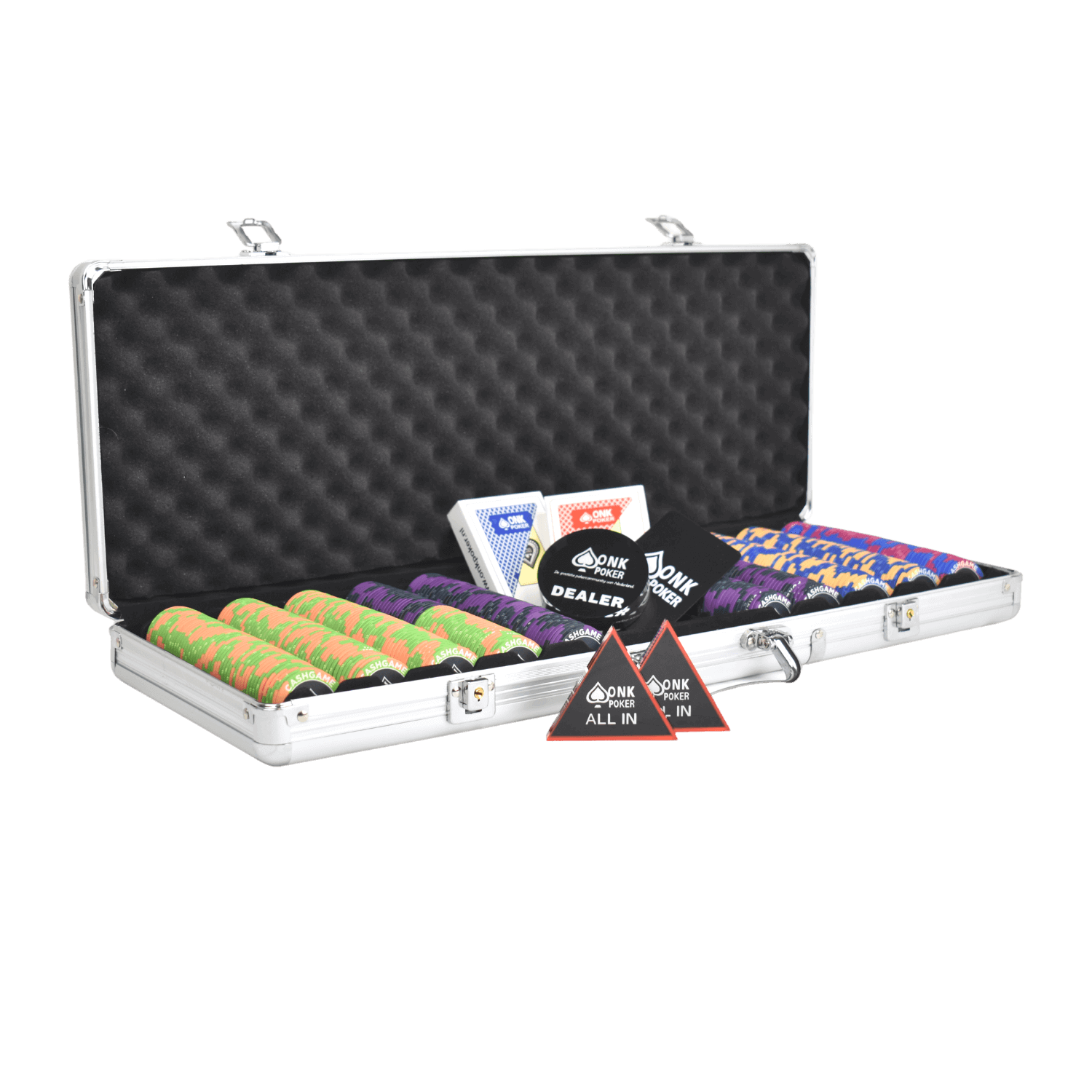 Poker set - 500 chips - Ceramic