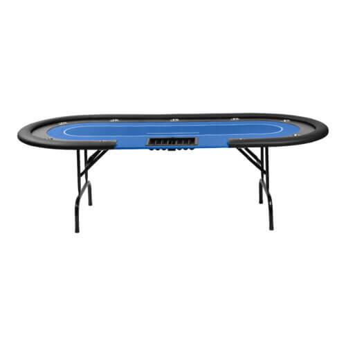 Poker table - foldable - blau cashgame