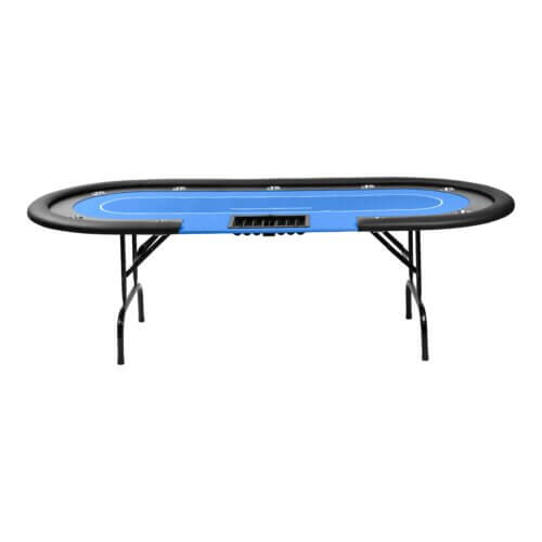 Poker table - foldable - blau cashgame