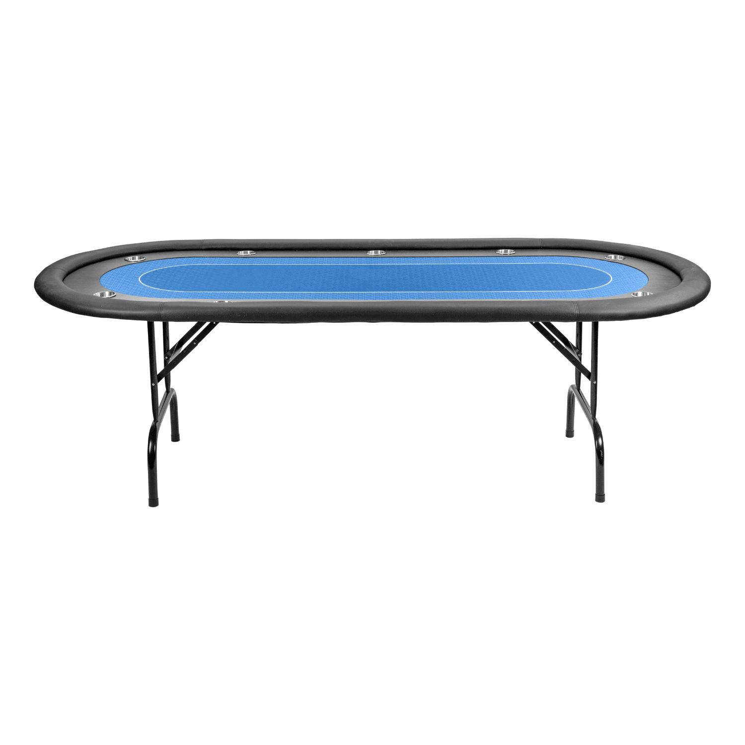 Poker table - collapsible - blau tournament