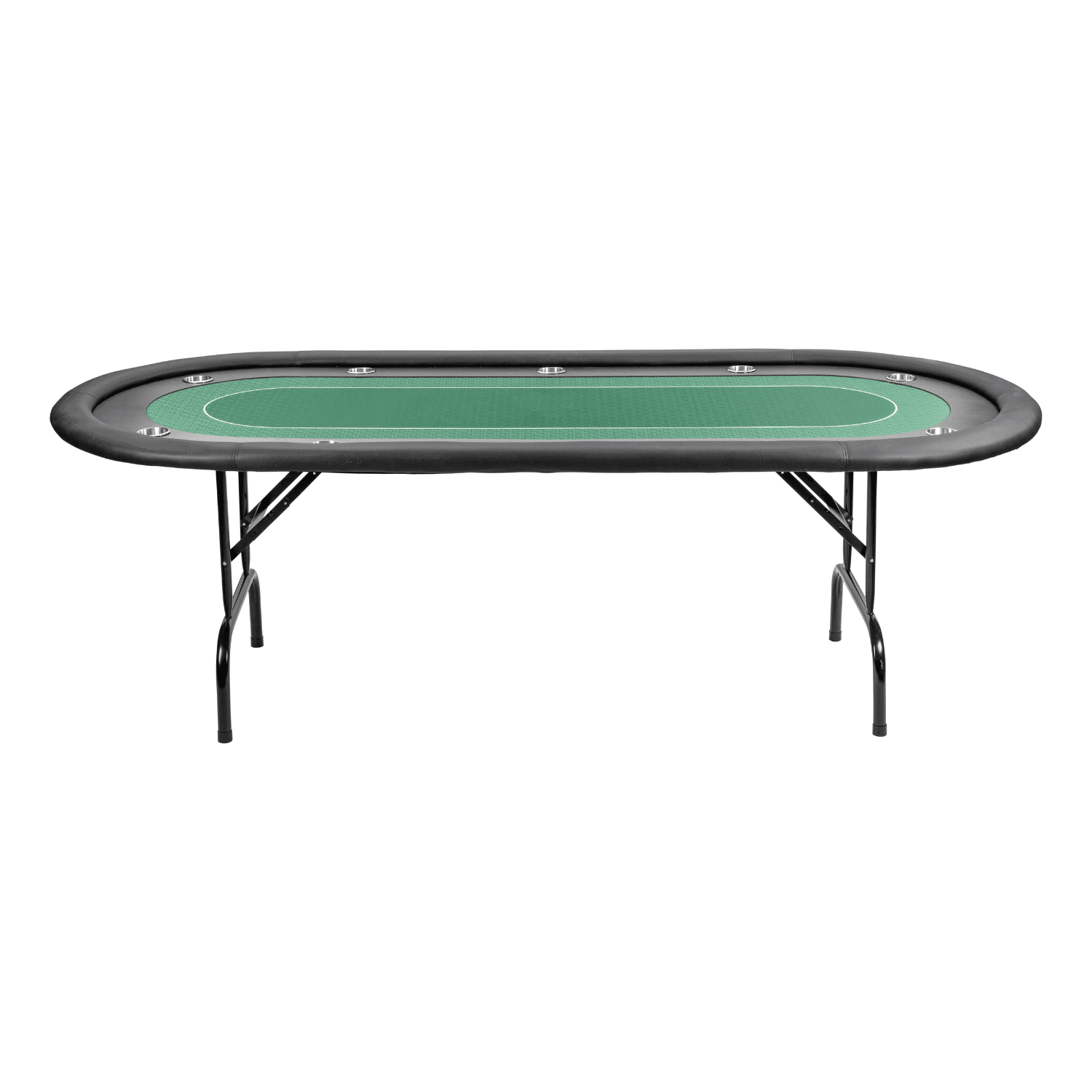Poker table - collapsible - tournament - green