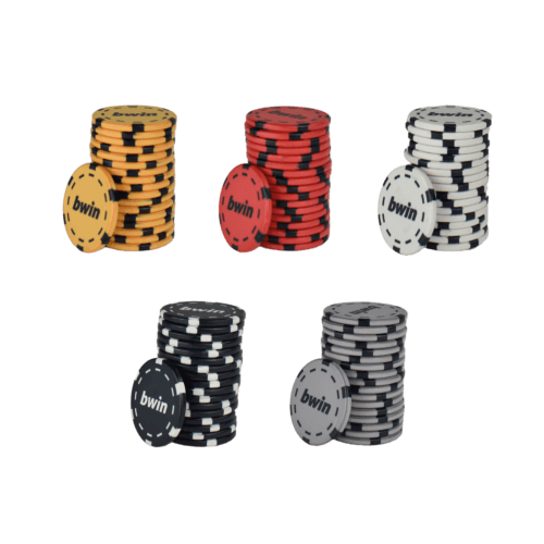 Poker chips - Bwin - plastic