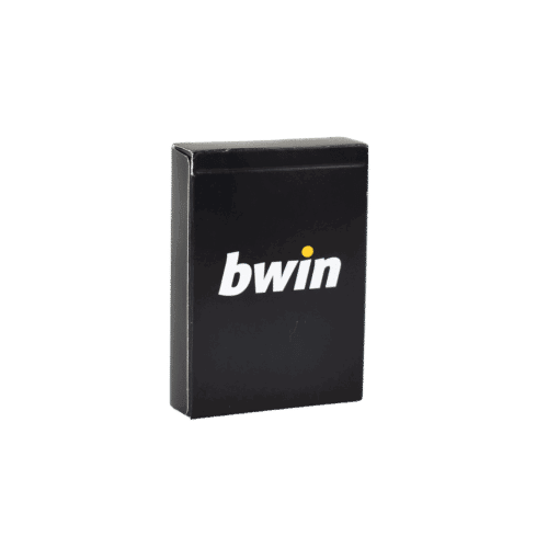 Poker kaarten - Bwin - zwart