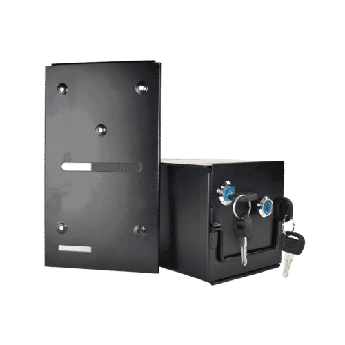 Bevestiging Dropbox met sloten en sleuf