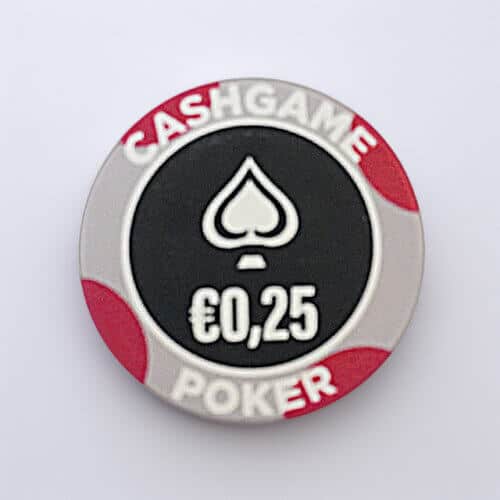Poker Chips MEC Cashgame €0,25 Keramisch