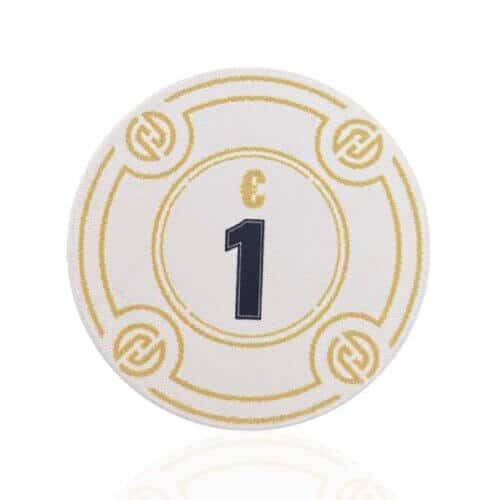 Cashgame Poker Chips €1