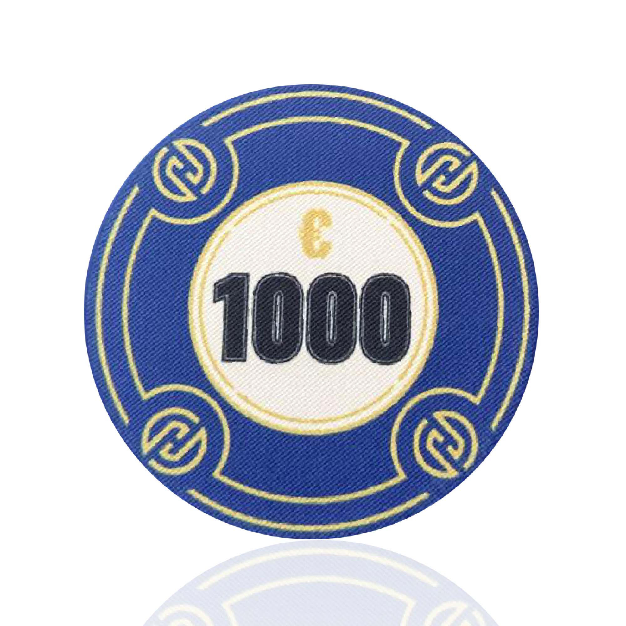Cashgame poker chips €1000