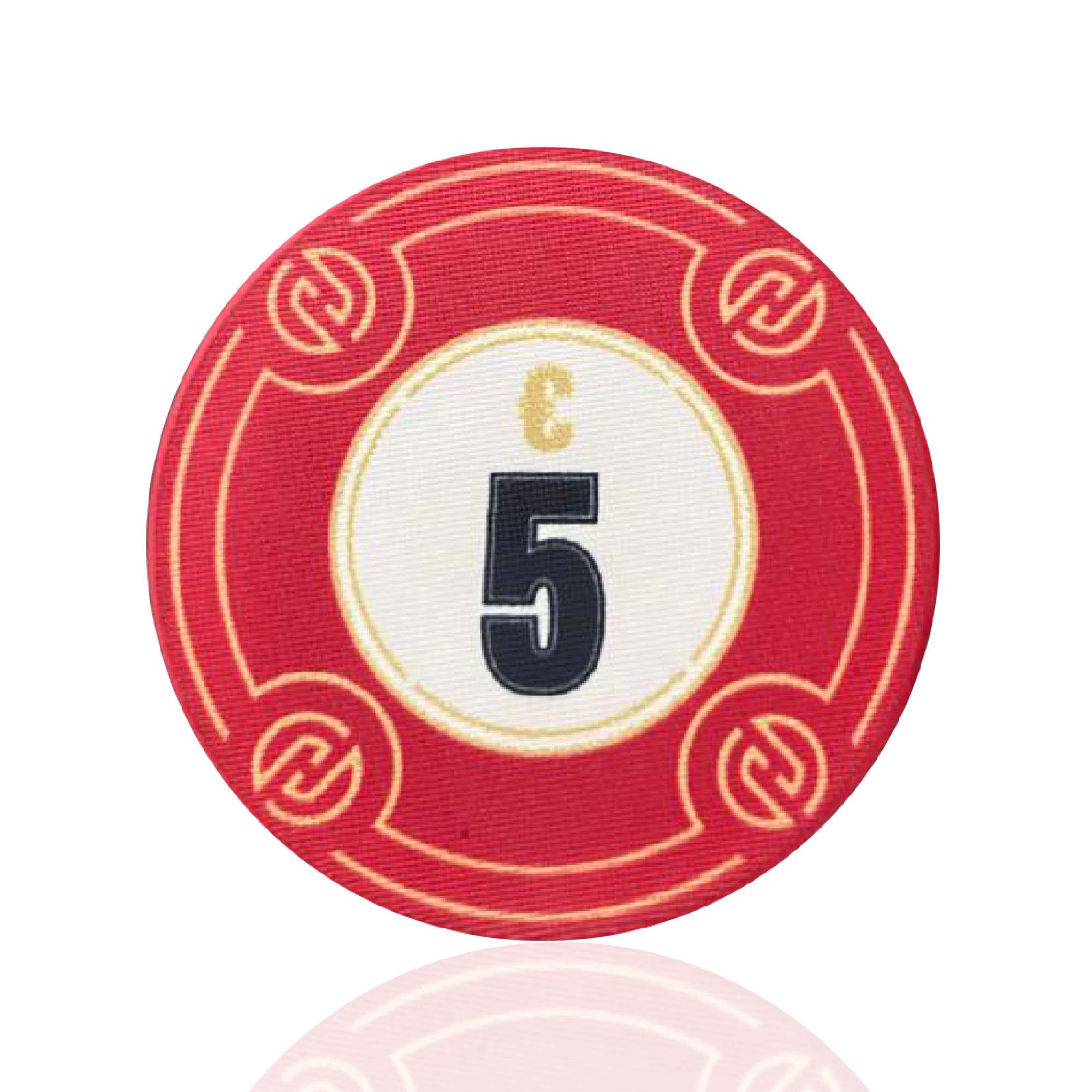Cashgame poker chips €5