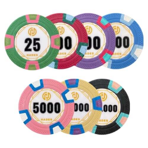 Poker Chips Hades set