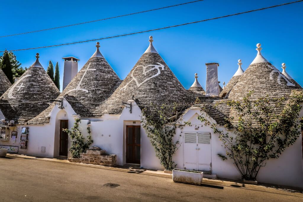 trulli huisjes