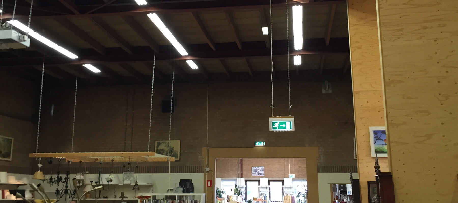 LED verlichting bij Kringloop Bunschoten & Baarn