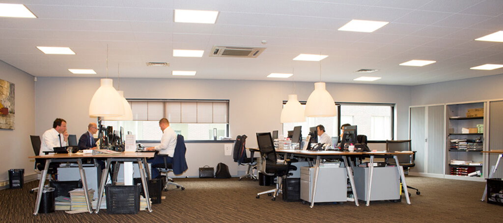 XA Document Solutions installeert nieuwe led verlichting van Saled