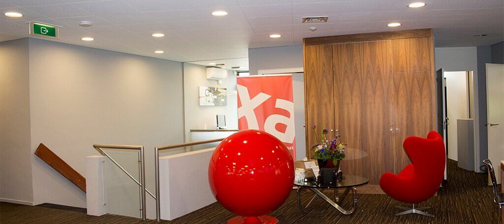 XA document Solutions installeert nieuwe led verlichting van Saled