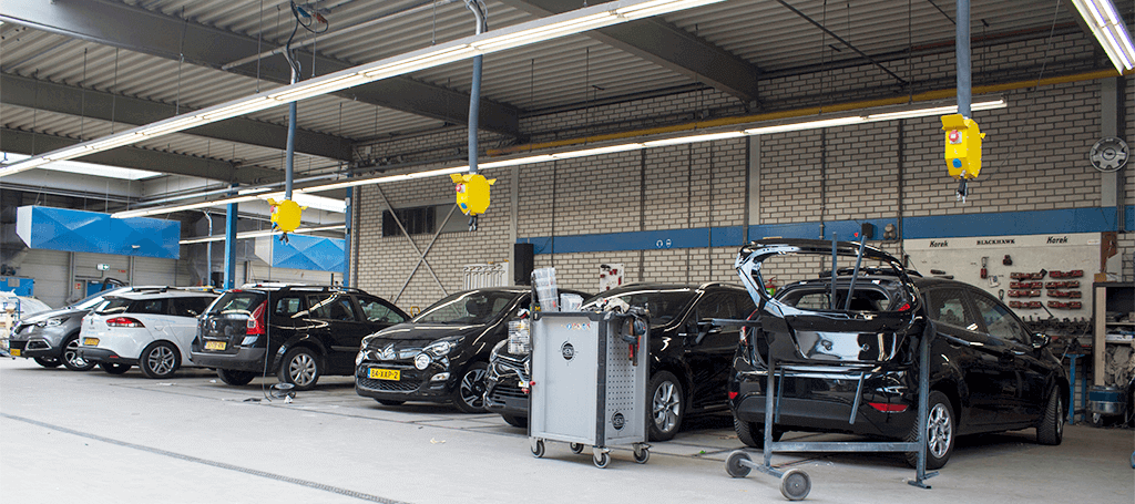 Schadex laat led verlichting van Saled plaatsen