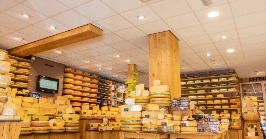 Kaasspeciaalzaak Ed Boele LED verlichting winkel
