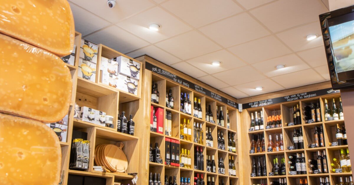 Kaasspeciaalzaak Ed Boele LED verlichting winkel