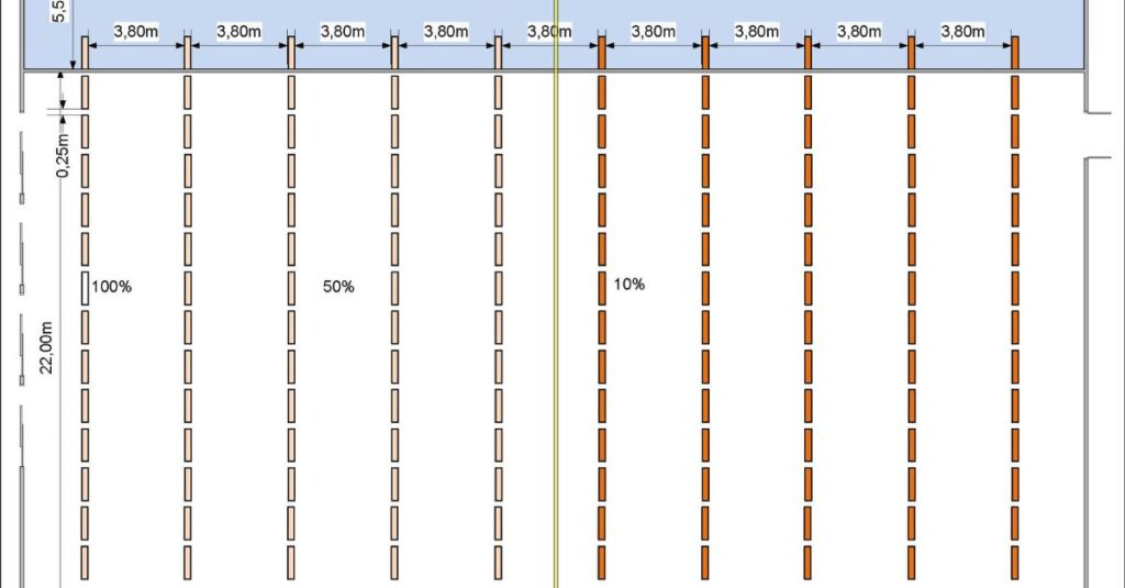 sporthal verlichting