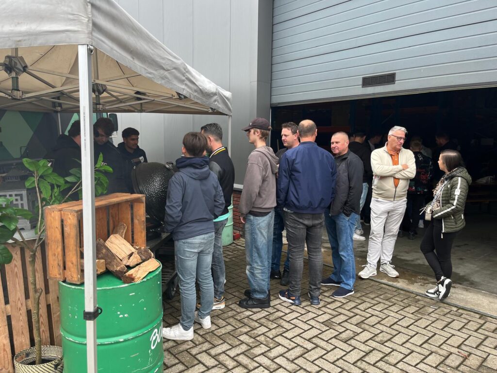 zomerfeest geslaagd medewerkers saled
