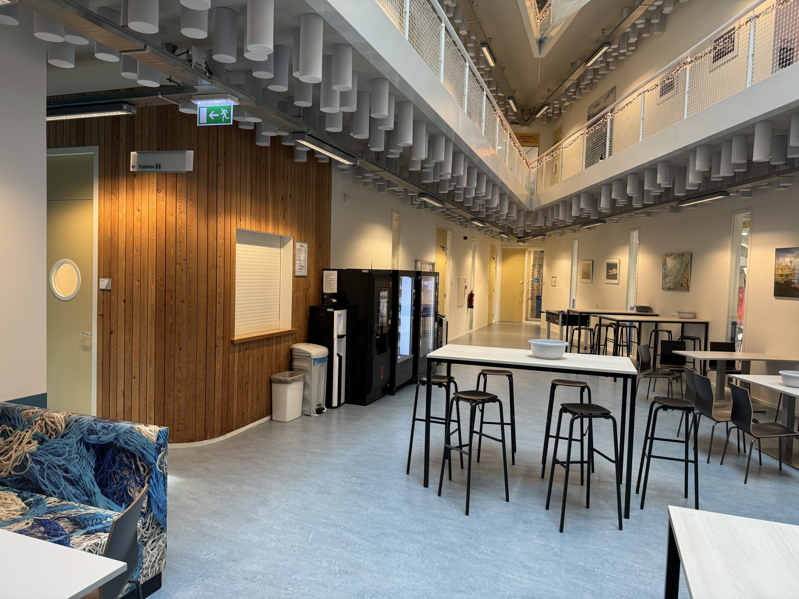 Saled LED-verlichting Firda maritieme campus, locatie Urk