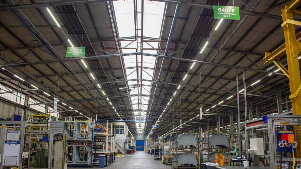 Saled LED lijnverlichting bij Voestalpine