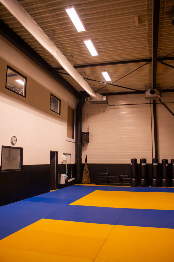 LED verlichting trainingszaal sportschool ONS