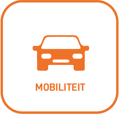 Een auto-icoon. Dit illustreert waar de business line voor staat: het verwerken van automeldingen.