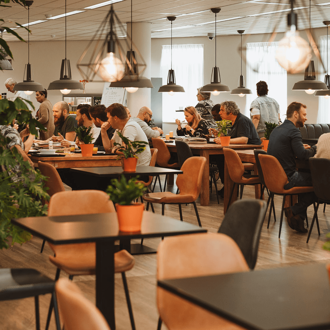 Gezellig bedrijfsrestaurant